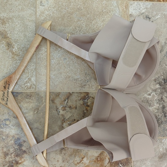 42H Nude Ploomage Robin Front Close Adjustable Strap Bra Surgery - Picture 7 of 9